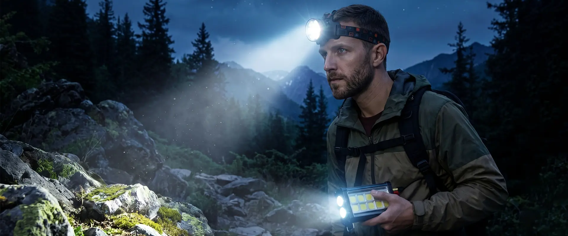 Forest Tiger Professional LED farola - OEM fabrika zuzenean