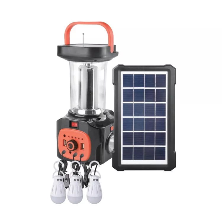 3W Eguzki Kanpin-farol Kit kargagarria