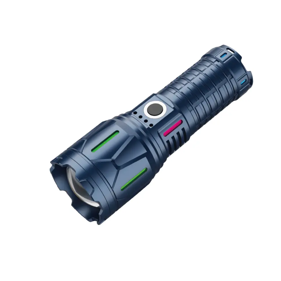 Distira handiko EDC linterna taktiko kargagarria 10W